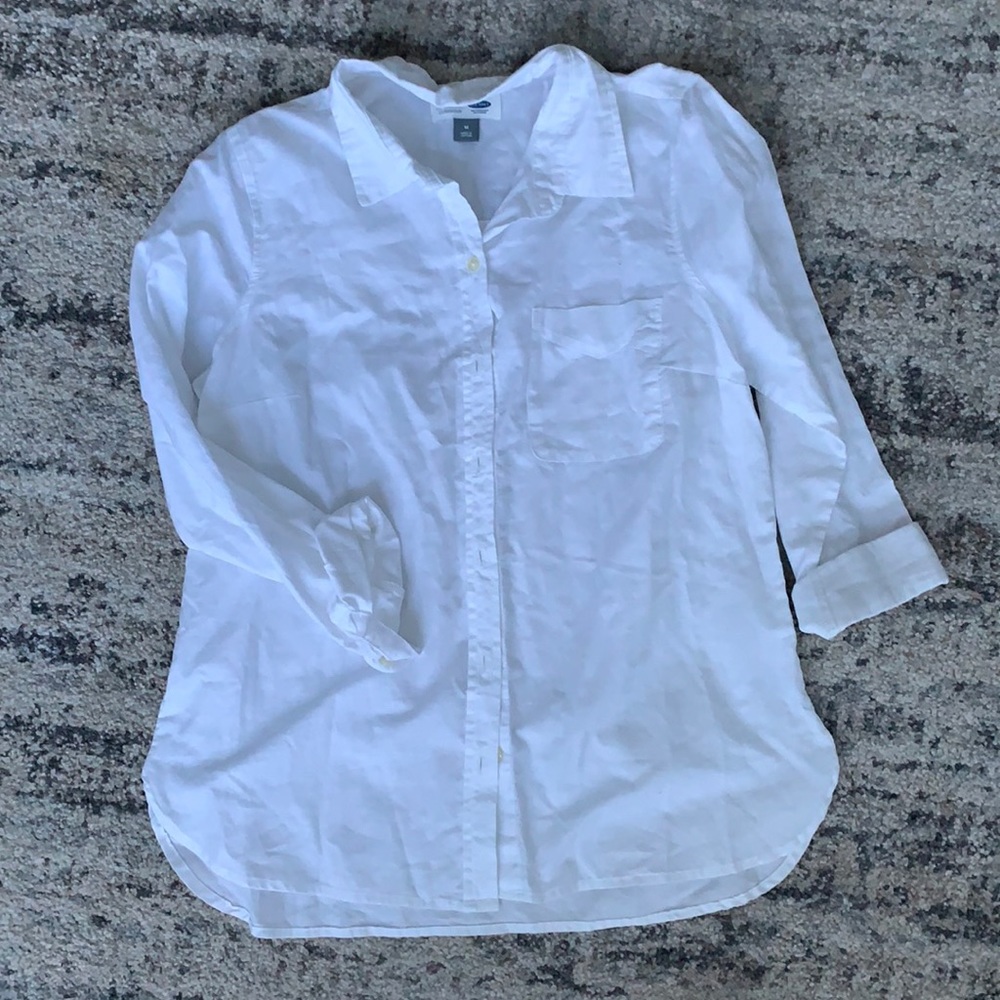 White Button Down